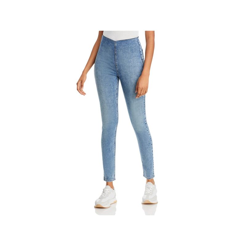 Rag & Bone Womens Stretch Pocketed Skinny High Waist Jeans